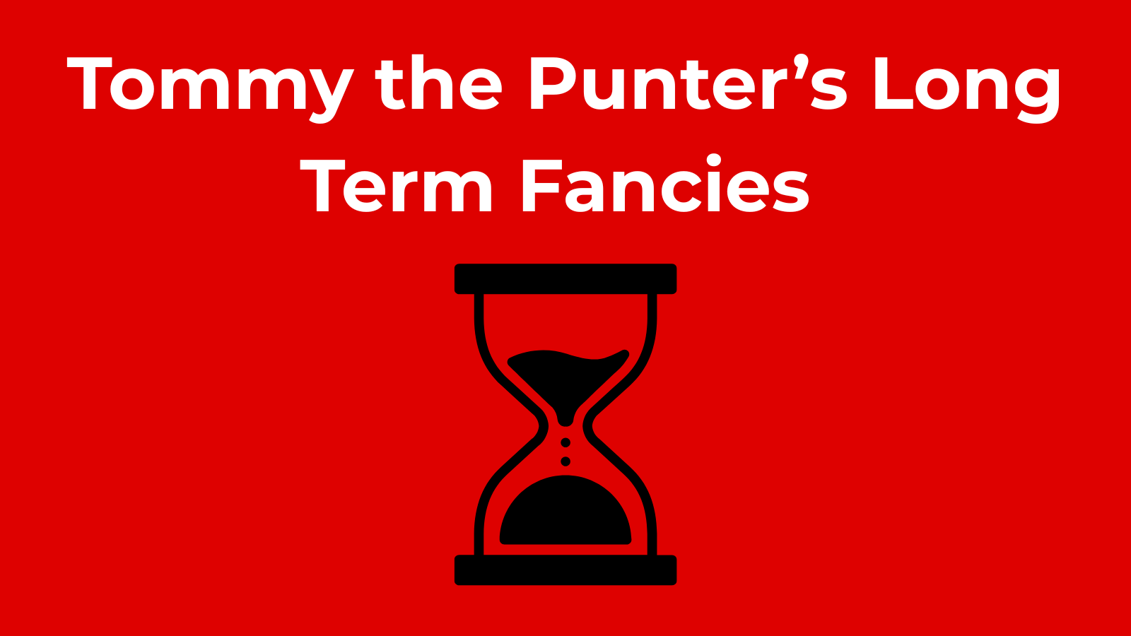 Tommy the Punter has a strong view in the Premier League title race